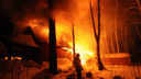 Два человека погибли в пожаре в Заельцовском районе
