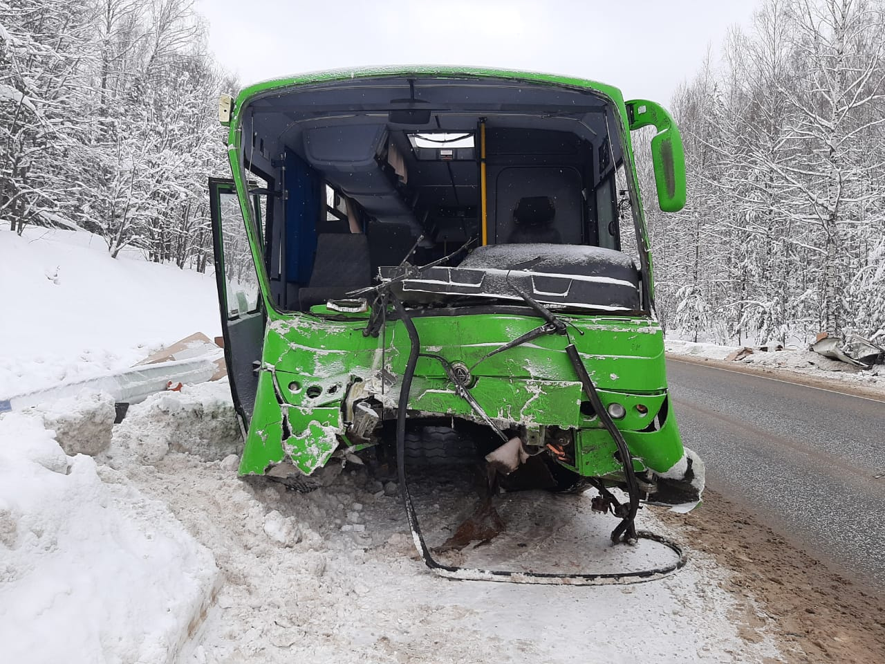 Автобус не подлежит восстановлению Автобус не подлежит восстановлению