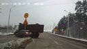 В Ярославле грузовик неловким манёвром снёс легковушку