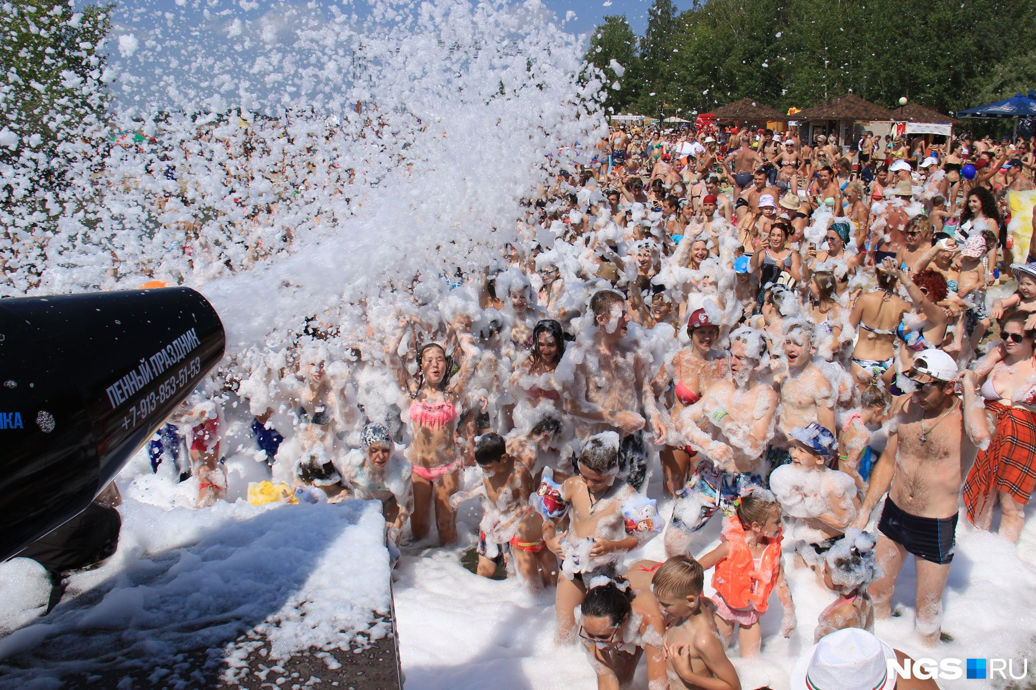 Самый пляжный фестиваль лета проходит в Новосибирске