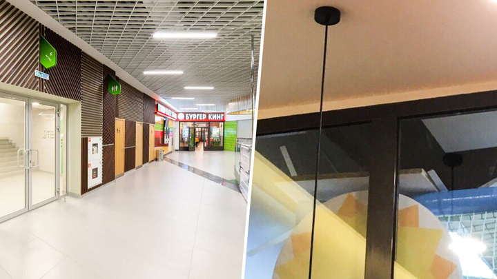 «Пускай идут играют»: в детской комнате нового торгового комплекса в Челябинске обвалился потолок