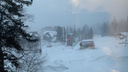 Новосибирцы застряли в Шерегеше из-за сильнейшего снегопада