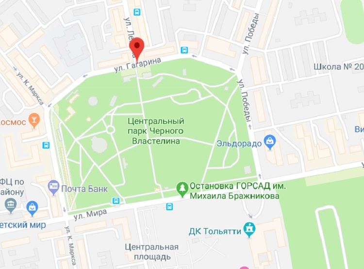 Вот так окрестили Центральный парк Тольятти