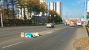 «Сработали подушки, разбило бампер»: ямы на дорогах Челябинска взяли новую глубину