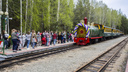 Вагончик тронулся: в Новосибирске открылась детская железная дорога