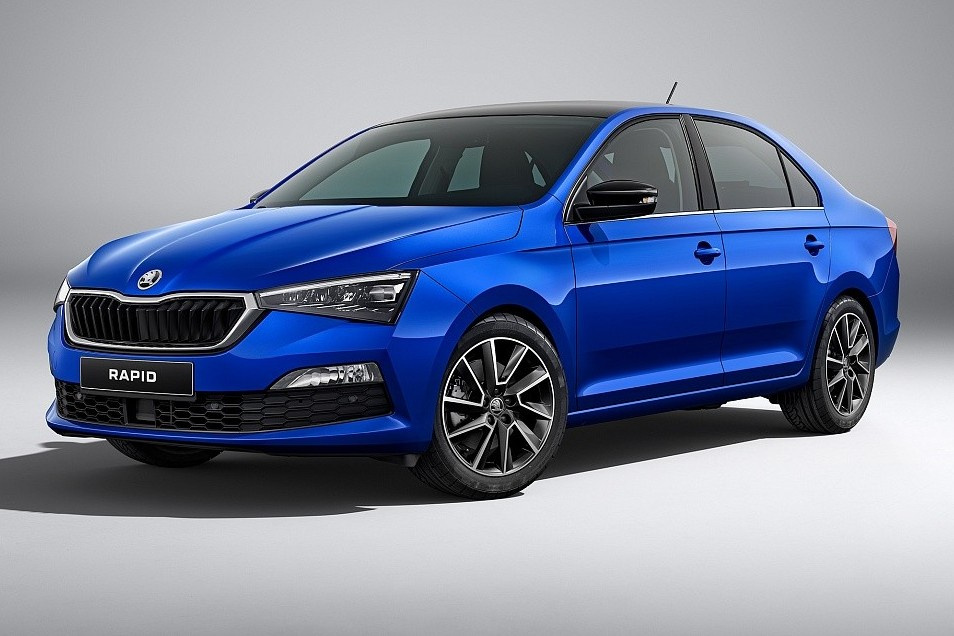 SKODA Rapid примерила лицо европейской модели Scala SKODA Rapid примерила лицо европейской модели Scala