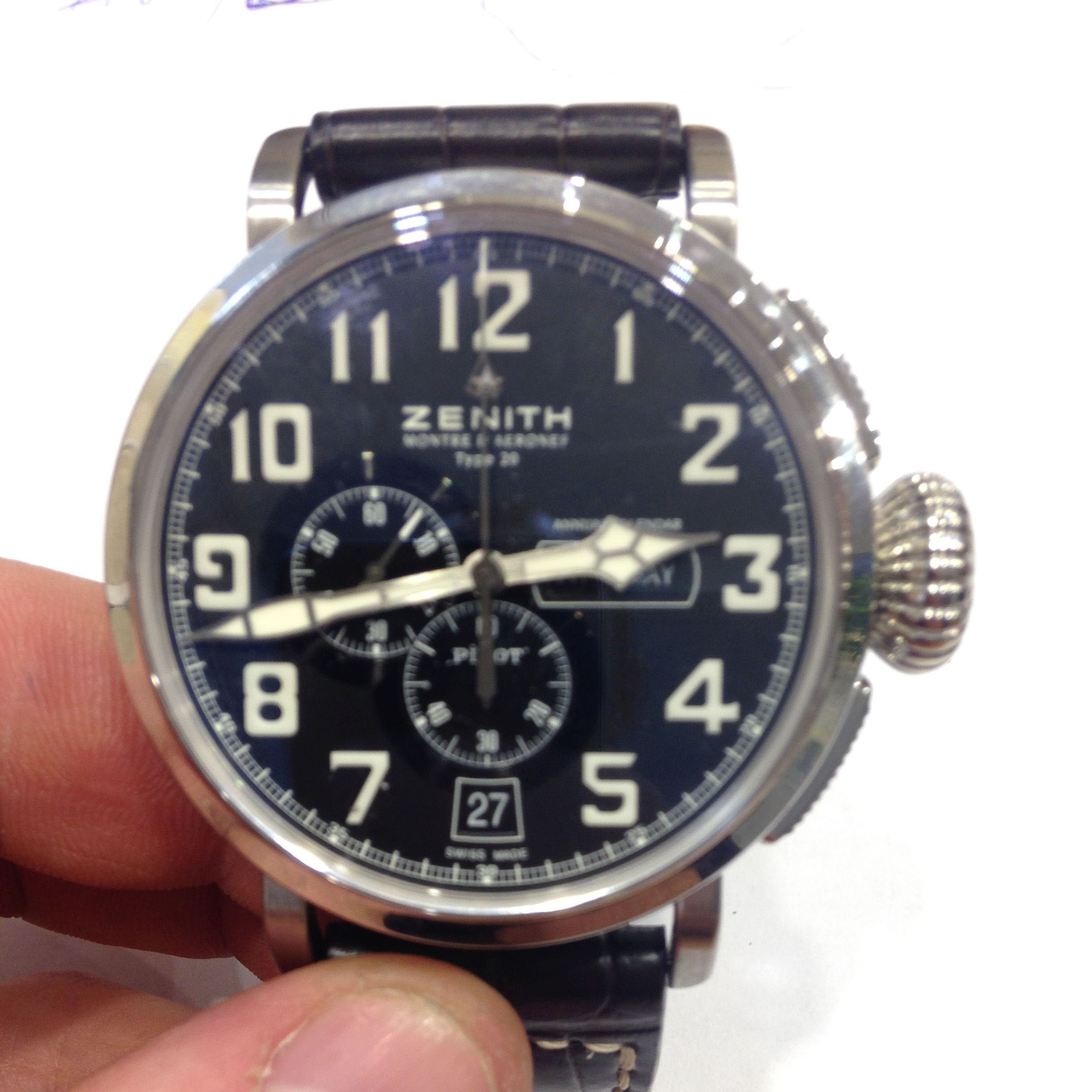 Швейцарские наручные часы марки Zenith