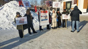 Новосибирцы вышли на улицы протестовать против поправок Путина в Конституцию