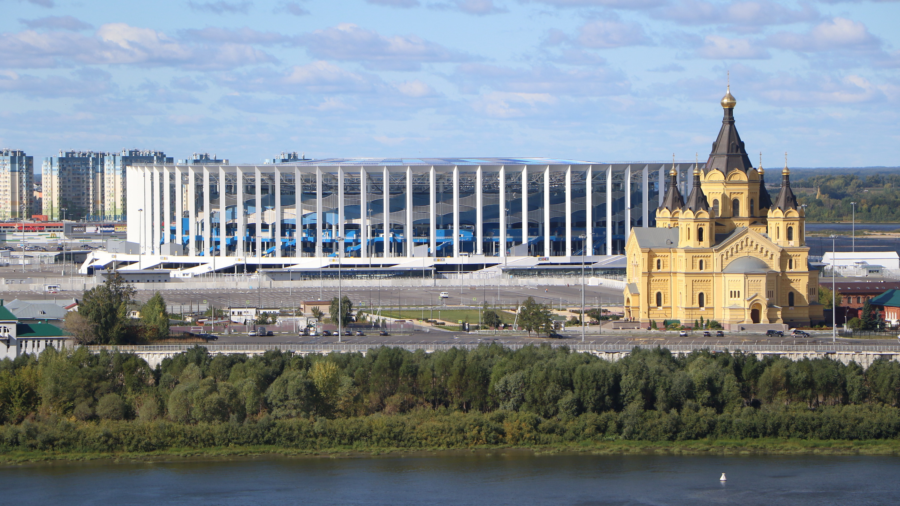 Большой футбол на стадионе «Нижний Новгород» изменит движение транспорта 11–12 июня