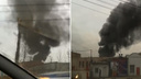 Горят нефтепродукты: над центром Ярославля поднялся чёрный дым