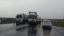 Пешком быстрее: ДТП с фурами спровоцировало огромную пробку на трассе М-5 в Самарской области