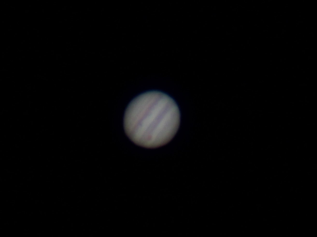 Юпитер в телескоп обсерватории