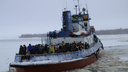 В период ледохода для «островитян» Архангельска возобновятся бесплатные перевозки на буксирах