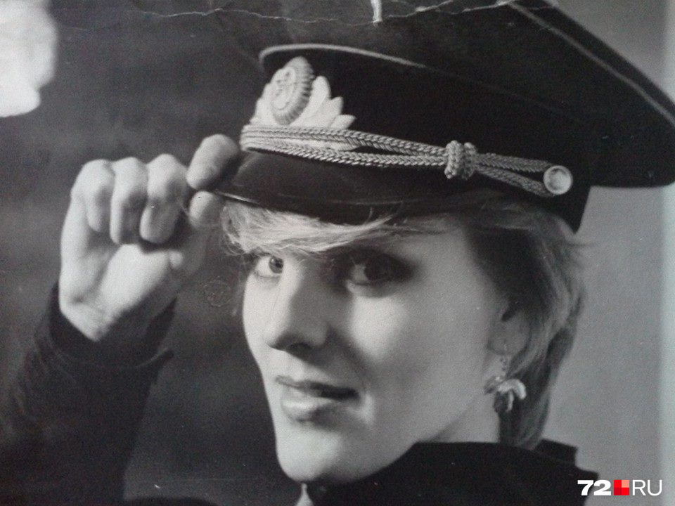 Наталья на съемках для календаря. 1989 год