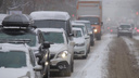 Десятки ДТП, «каша» на дорогах и пробки: рассказываем о последствиях первого снегопада в Ростове