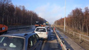 «Самое время класть асфальт!»: самарцы возмутились неожиданным ремонтом Красноглинского шоссе