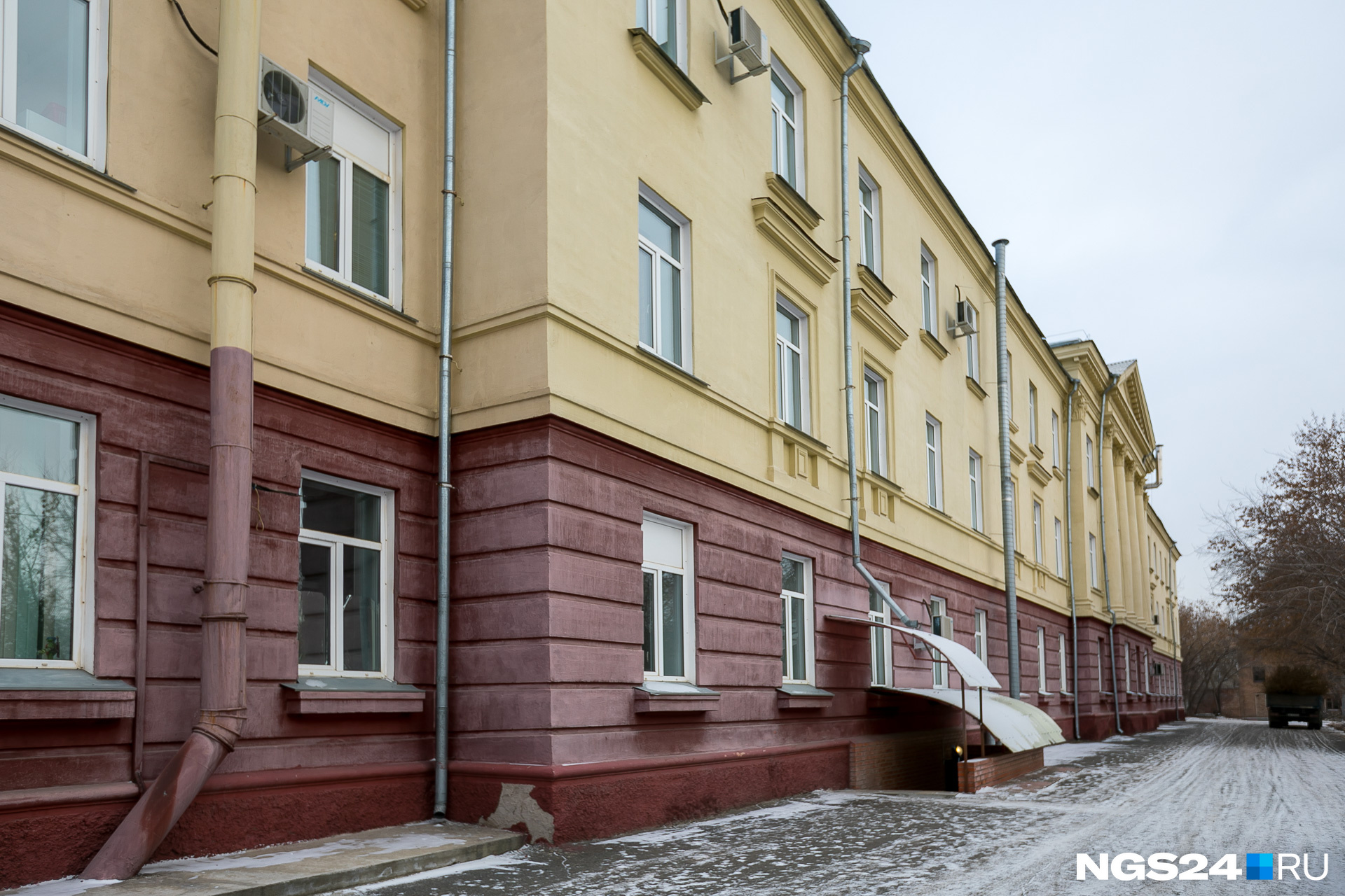 Территория старой больницы появилась в 50–60-е годы Территория старой больницы появилась в 50–60-е годы