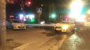 В Нижнем Новгороде иномарка вылетела на тротуар и сбила пешехода