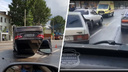 На Калинина серьезные проблемы с движением из-за двух аварий с пострадавшими