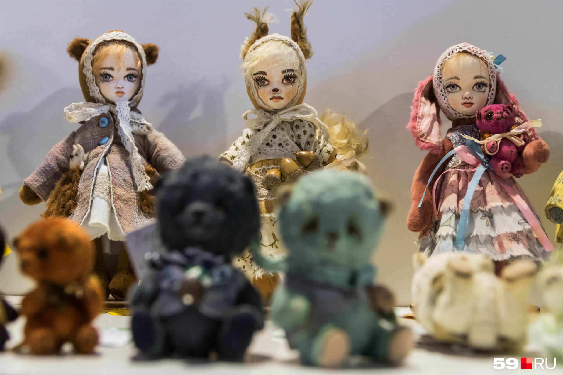 Любители авторских кукол обязательно найдут себе будущих любимцев в коллекцию