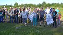 «Не там правительство деньги ищет»: митинг против пенсионной реформы прошел в промзоне Новодвинска