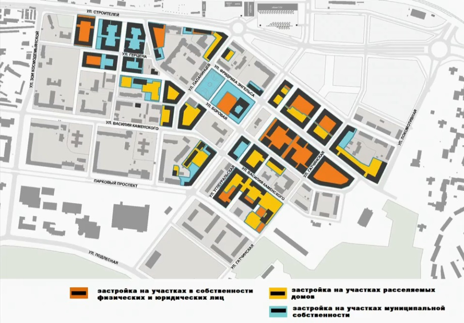 План застройки кировского района перми