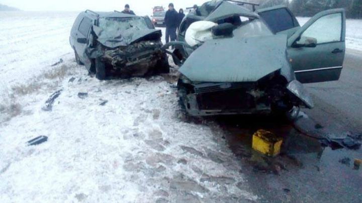 В Башкирии столкнулись «Богдан-2111» и «Лада-Калина»: погибли 6 человек