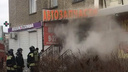 Слышались взрывы: на северо-западе Челябинска загорелся магазин автозапчастей