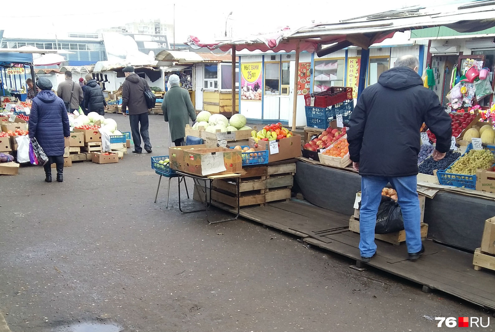 В Ярославле закрывают рынок «Виктория» - 22 октября 2019 - 76.ru