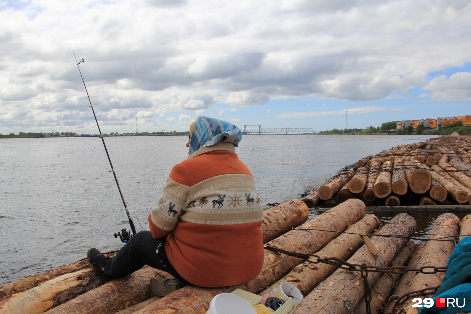 Рыбалка в Архангельске на Северной Двине