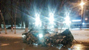 Вдребезги: в Ростове на Шолохова столкнулись два автомобиля