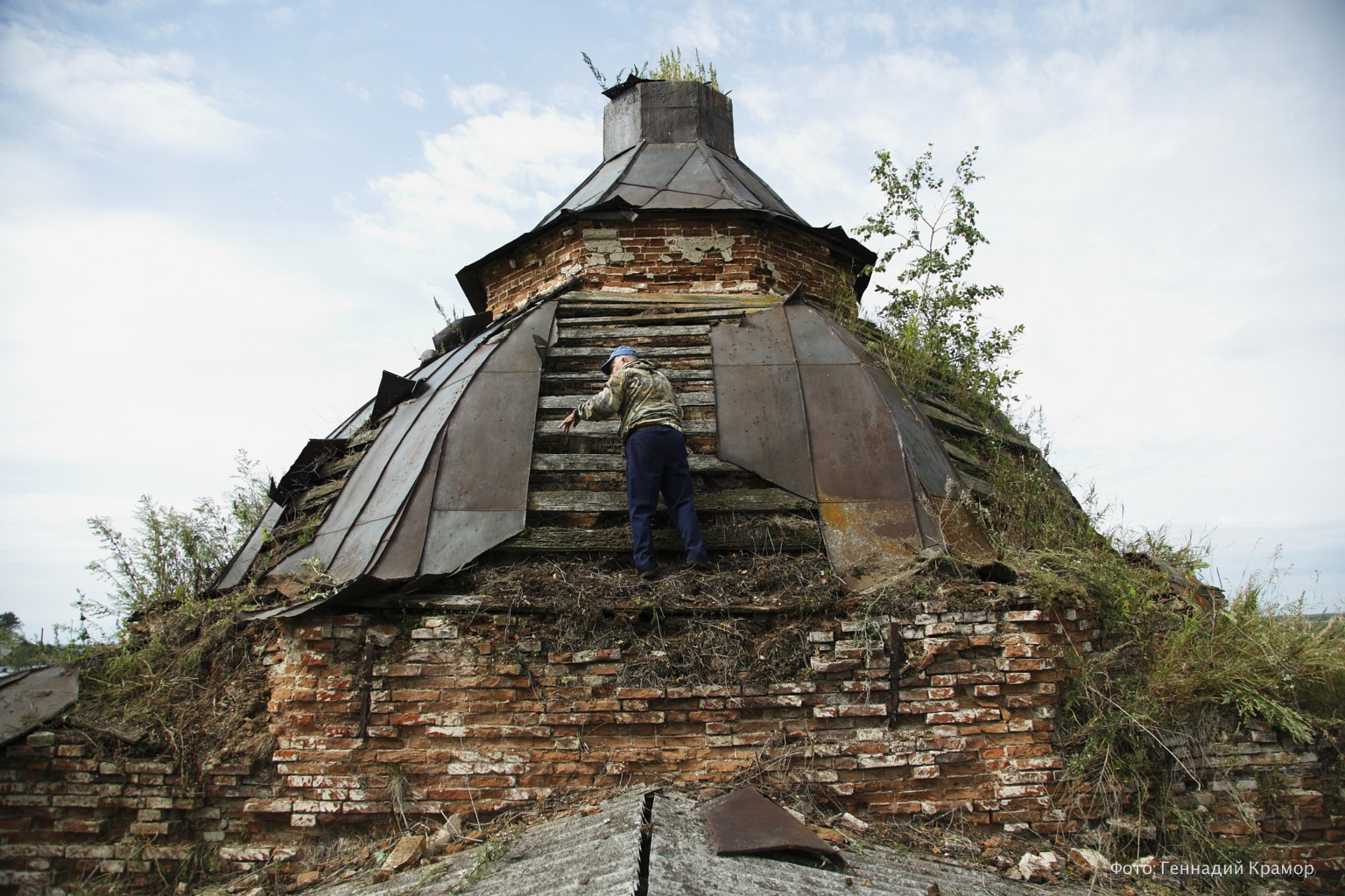 Кирпичный купол еще можно отреставрировать