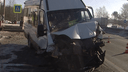 Под Дзержинском в ДТП разбился микроавтобус с пассажирами
