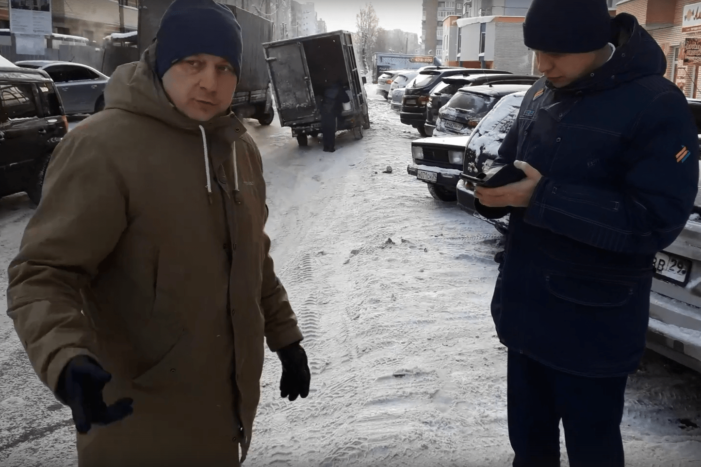 Алексей Норицын отчитывает ПДУ за плохую уборку от снега