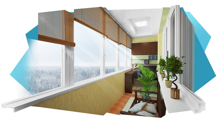 Компания "Семейные окна" представляет новую технологию утепления "холодных" лоджий и балконов