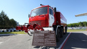 Раритетная пожарная машина стала памятником в аэропорту Толмачёво