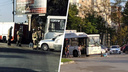 В Ростове пассажирский автобус сбил на пешеходном переходе женщину