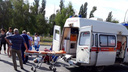 Куски байка разбросало по дороге: в Тольятти мотоциклист сбил насмерть пешехода