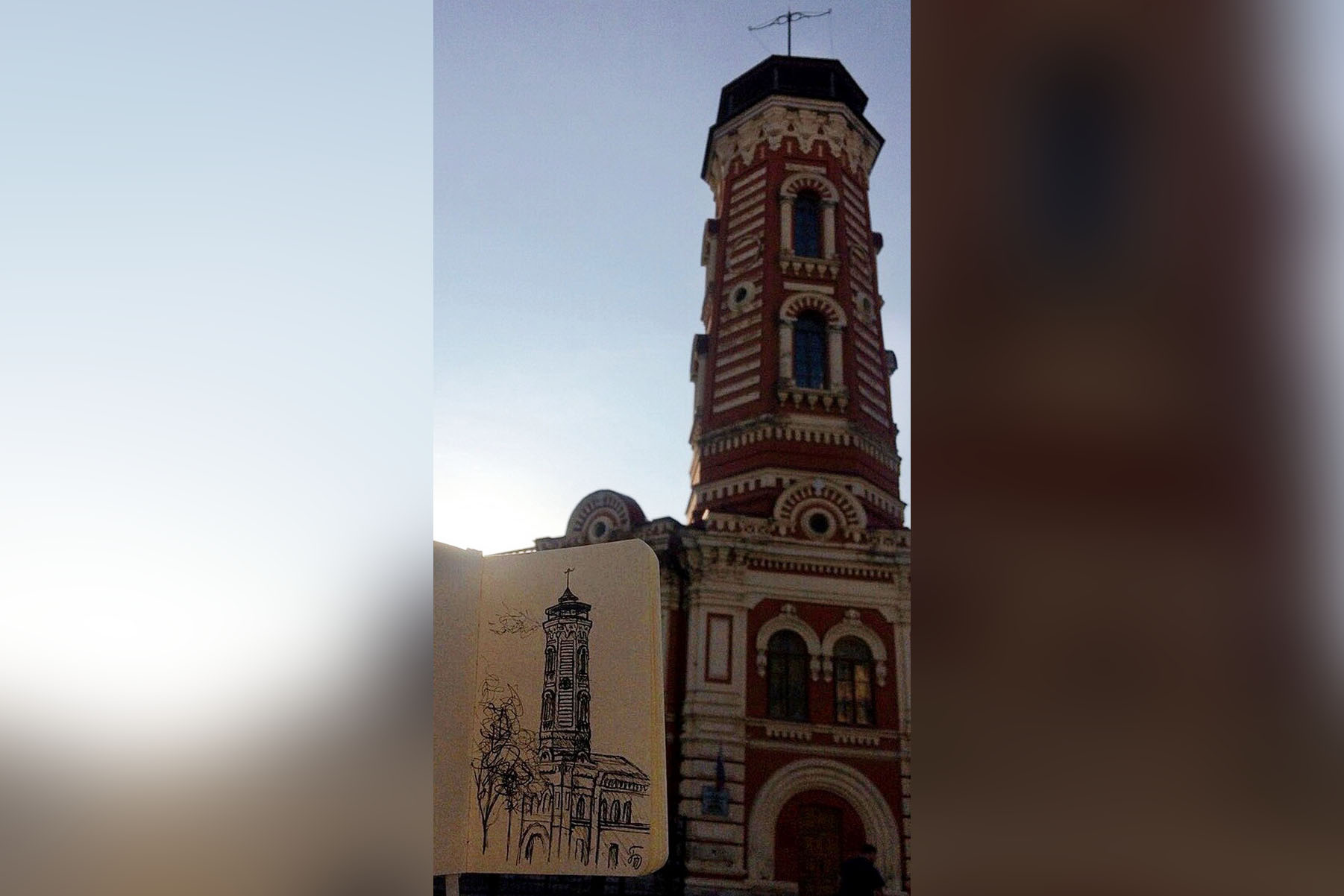 Старинная каланча глазами юной художницы Старинная каланча глазами юной художницы