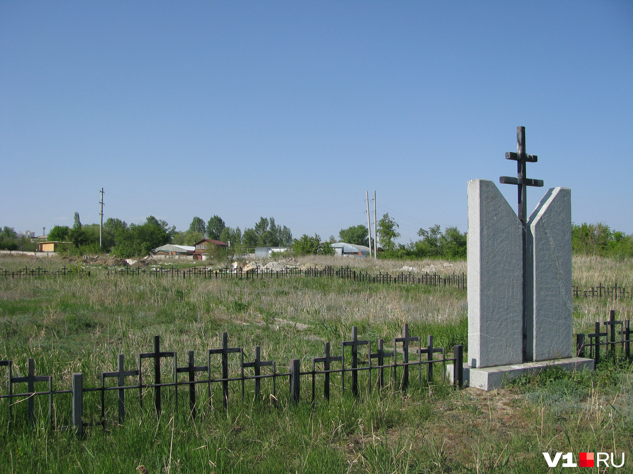 Венгерское кладбище в Советском районе Волгограда