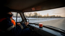 Рейсовый автобус с 25 пассажирами заглох на морозе под Новосибирском