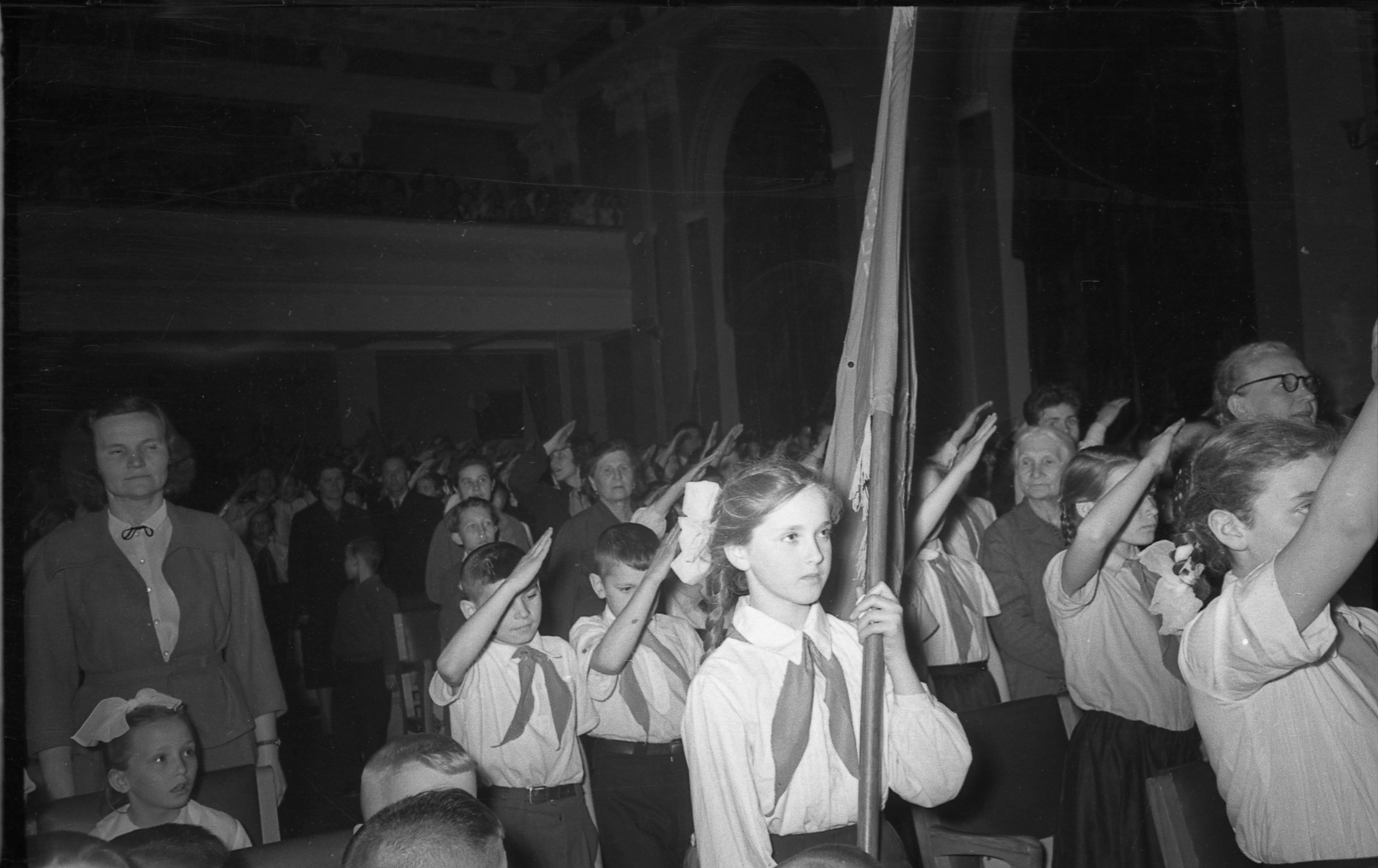 Слет, посвященный 90-летию Ленина  (22 апреля 1960 г.)