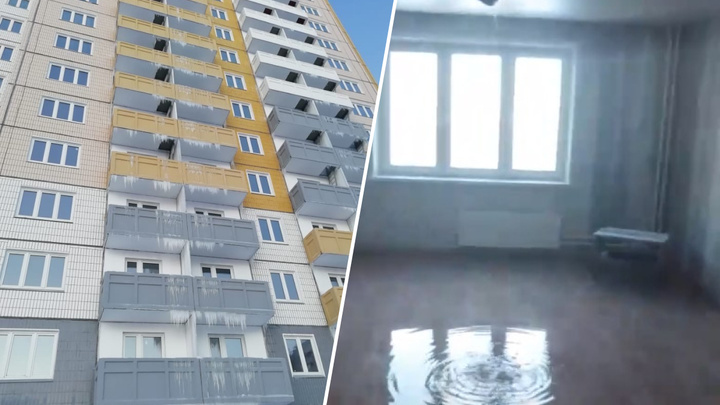 «Трубы изрубили топором»: десятки квартир в новом доме на Ольховой затопило водой