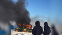 Игры со смертью: ростовский каскадер прыгнул в озеро в горящей машине