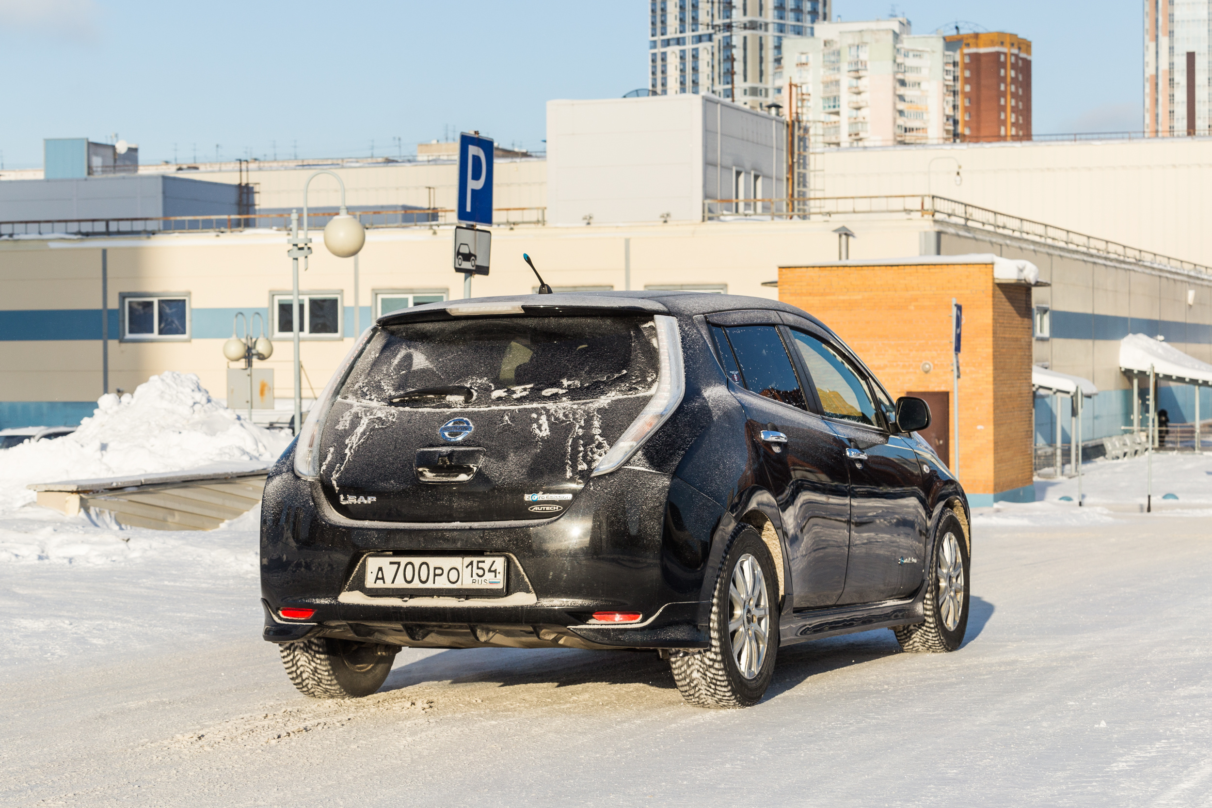 Этот Nissan Leaf 2014 года выпуска купили более года назад во Владивостоке Этот Nissan Leaf 2014 года выпуска купили более года назад во Владивостоке