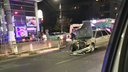 «Скорая ехала долго»: в центре Волгограда на скорости столкнулись две машины