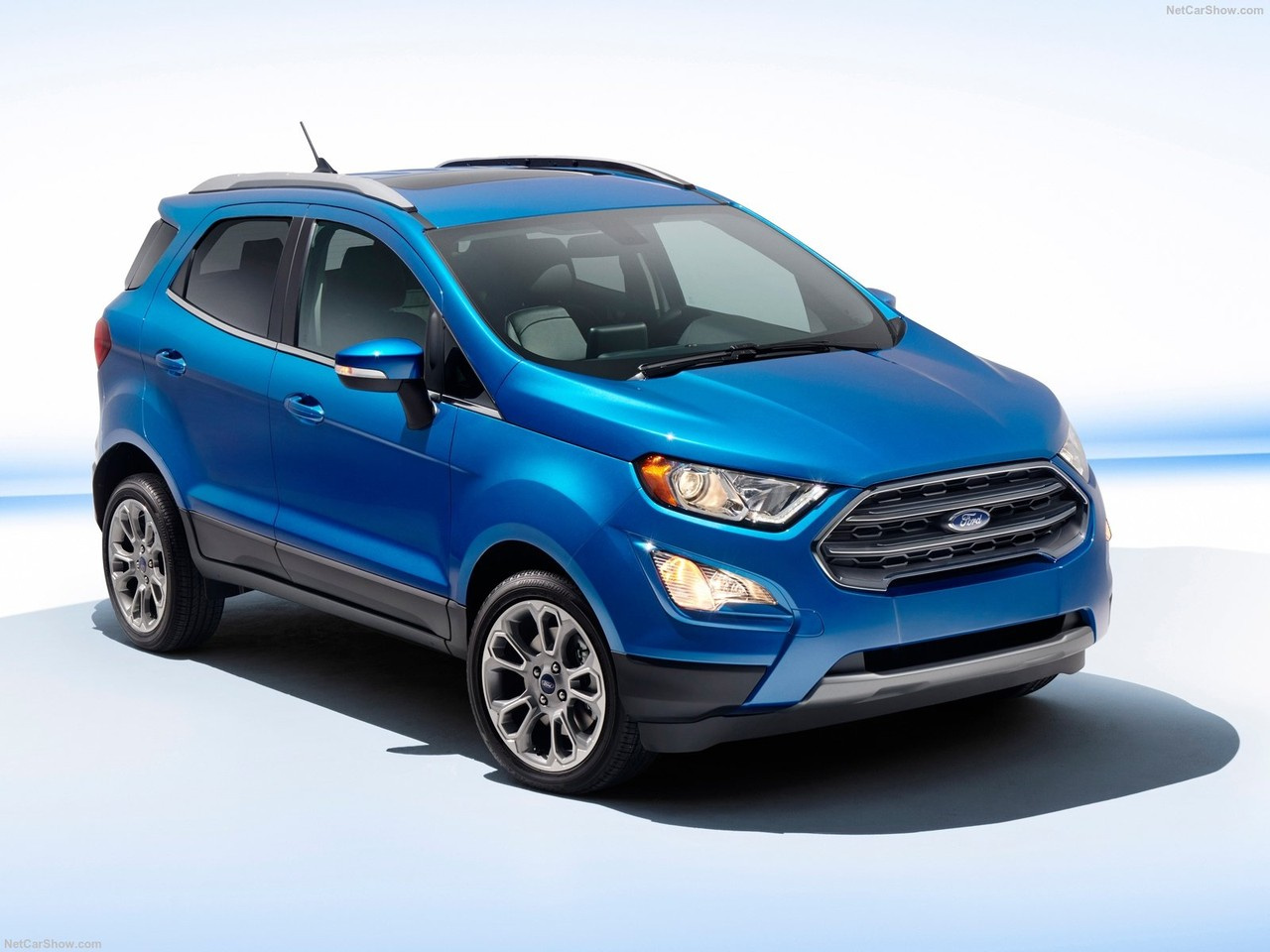 Обновлённый Ford Ecosport проще всего опознать по развитым противотуманкам Обновлённый Ford Ecosport проще всего опознать по развитым противотуманкам