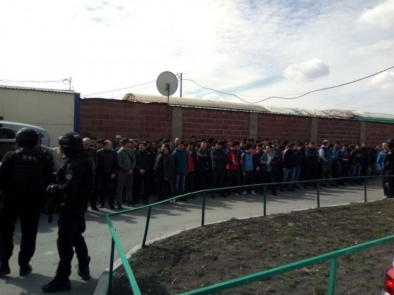 В середине апреля в ходе очередной «зачистки» Магнитогорска от нелегалов силовики проверили около 50 мигрантов