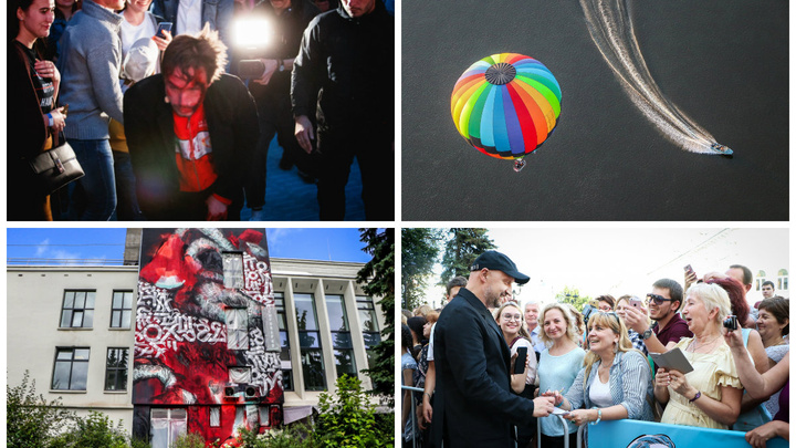 Лучшие фото этой недели: «окровавленный» Петров, яркие воздушные шары и свежий стрит-арт