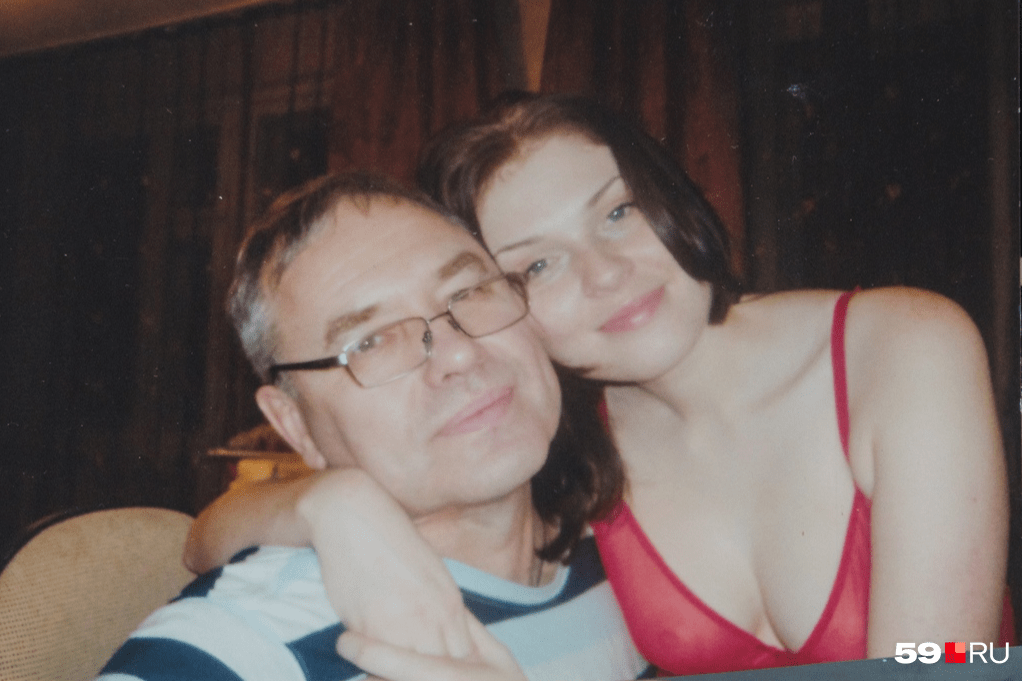 Сергей Колпаков с Ириной Пекарской десять лет назад. Фото из семейного альбома